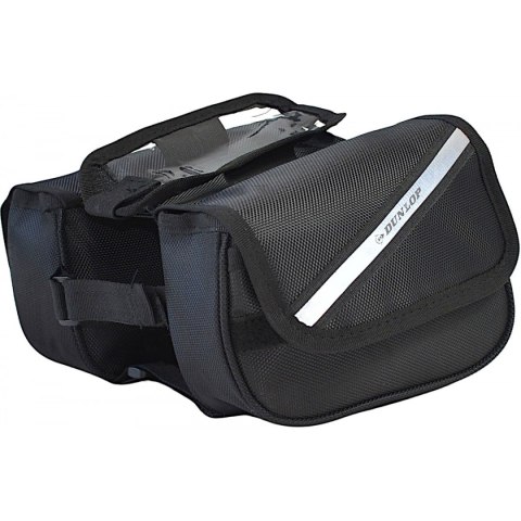 SAKWA TORBA ROWEROWA NA RAMĘ DUNLOP CZARNA SAKWA TORBA ROWEROWA NA RAMĘ DUNLOP CZARNA