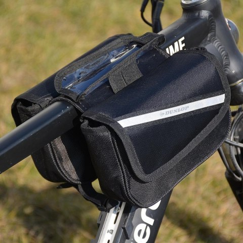 SAKWA TORBA ROWEROWA NA RAMĘ DUNLOP CZARNA SAKWA TORBA ROWEROWA NA RAMĘ DUNLOP CZARNA