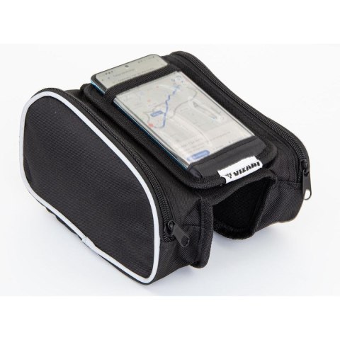 SAKWA TORBA ROWEROWA NA RAMĘ Z ETUI NA TELEFON K-076 SAKWA TORBA ROWEROWA NA RAMĘ Z ETUI NA TELEFON K-076