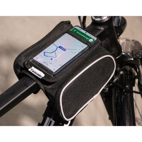 SAKWA TORBA ROWEROWA NA RAMĘ Z ETUI NA TELEFON K-076 SAKWA TORBA ROWEROWA NA RAMĘ Z ETUI NA TELEFON K-076
