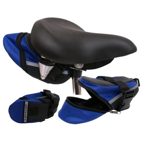 SAKWA TORBA ROWEROWA POD SIODEŁKO WODOODPORNA NIEBIESKA DUNLOP SAKWA TORBA ROWEROWA POD SIODEŁKO WODOODPORNA NIEBIESKA DUNLOP