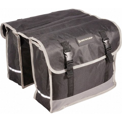 SAKWA TORBA ROWEROWA PODWÓJNA TYLNA NA BAGAŻNIK 26L DUNLOP SAKWA TORBA ROWEROWA PODWÓJNA TYLNA NA BAGAŻNIK 26L DUNLOP
