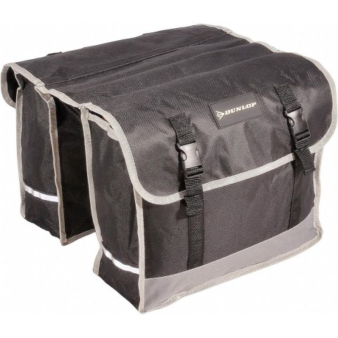 SAKWA TORBA ROWEROWA PODWÓJNA TYLNA NA BAGAŻNIK 26L DUNLOP SAKWA TORBA ROWEROWA PODWÓJNA TYLNA NA BAGAŻNIK 26L DUNLOP