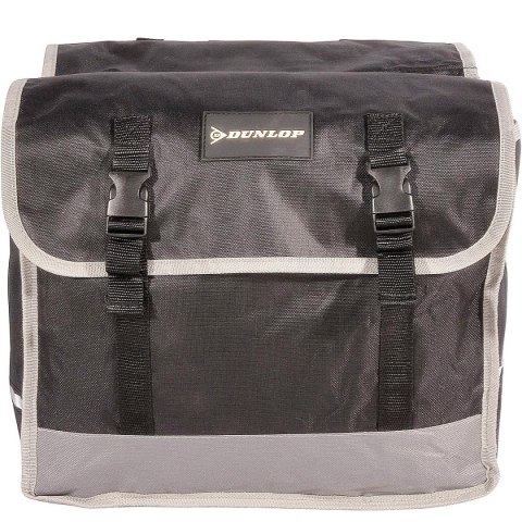 SAKWA TORBA ROWEROWA PODWÓJNA TYLNA NA BAGAŻNIK 26L DUNLOP SAKWA TORBA ROWEROWA PODWÓJNA TYLNA NA BAGAŻNIK 26L DUNLOP