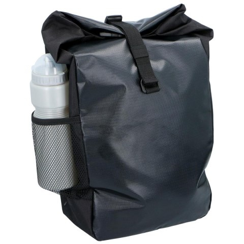 SAKWA TORBA ROWEROWA WODOSZCZELNA TYLNIA NA BAGAŻNIK CZARNA 15L DUNLOP SAKWA TORBA ROWEROWA WODOSZCZELNA TYLNIA NA BAGAŻNIK CZARNA 15L DUNLOP