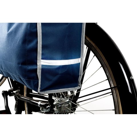 TORBA SAKWA ROWEROWA NA ZAKUPY TYLNIA BAGAŻNIK 20L DUNLOP TORBA SAKWA ROWEROWA NA ZAKUPY TYLNIA BAGAŻNIK 20L DUNLOP