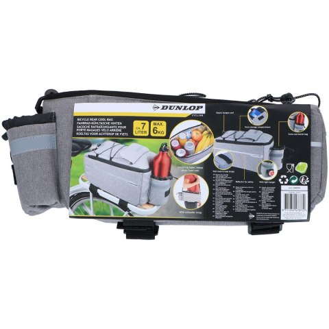 TORBA SAKWA TERMICZNA NA ROWER MOCOWANIE NA TYŁ BAGAŻNIK 7L DUNLOP TORBA SAKWA TERMICZNA NA ROWER MOCOWANIE NA TYŁ BAGAŻNIK 7L DUNLOP
