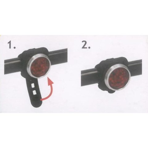 TYLNE ŚWIATŁO ROWEROWE 3 LED SMD DUNLOP ŁADOWANIE USB TYLNE ŚWIATŁO ROWEROWE 3 LED SMD DUNLOP ŁADOWANIE USB