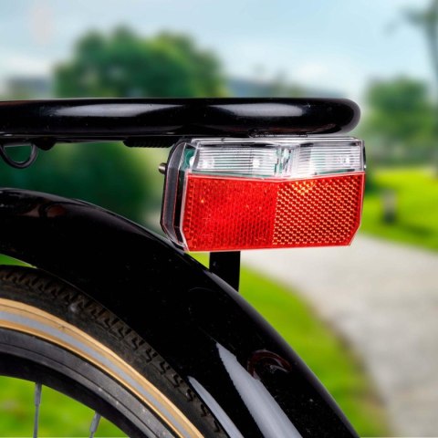TYLNE ŚWIATŁO ROWEROWE 3 LED SMD DUNLOP ZASILANIE DYNAMO TYLNE ŚWIATŁO ROWEROWE 3 LED SMD DUNLOP ZASILANIE DYNAMO