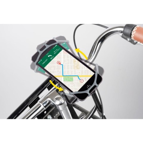 UCHWYT ROWEROWY SILIKONOWY NA TELEFON DUNLOP OBRACANY 360 SZARY UCHWYT ROWEROWY SILIKONOWY NA TELEFON DUNLOP OBRACANY 360 SZARY