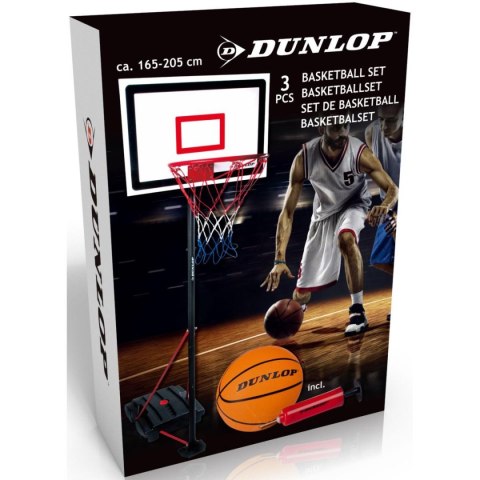 ZESTAW REGULOWANY DO KOSZYKÓWKI DUNLOP 1,65-2,05M 3W1 ZESTAW REGULOWANY DO KOSZYKÓWKI DUNLOP 1,65-2,05M 3W1