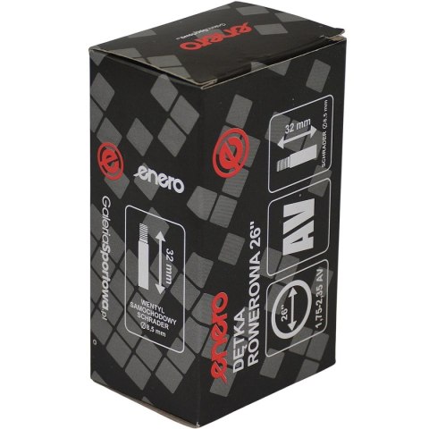 DĘTKA ROWEROWA ENERO 26x1,75-2,35 AV 8.5x32MM DĘTKA ROWEROWA ENERO 26x1,75-2,35 AV 8.5x32MM