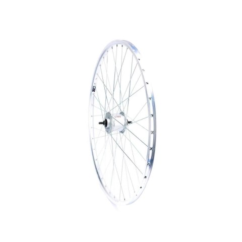 KOŁO 28 CALI PRZÓD Z PIASTĄ SHIMANO OBRĘCZ SREBRNA KOŁO 28 CALI PRZÓD Z PIASTĄ SHIMANO OBRĘCZ SREBRNA