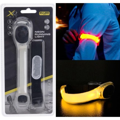 OPASKA ODBLASKOWA ŚWIECĄCA LED NA RĘKĘ I NOGĘ XQMAX OPASKA ODBLASKOWA ŚWIECĄCA LED NA RĘKĘ I NOGĘ XQMAX