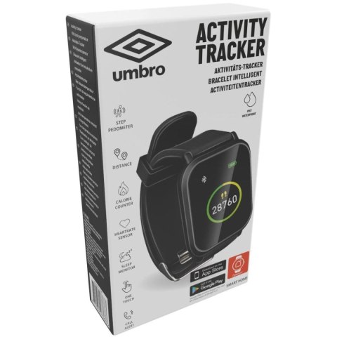 OPASKA ZEGAREK MONITORUJĄCY CZARNY KWADRATOWY UMBRO OPASKA ZEGAREK MONITORUJĄCY CZARNY KWADRATOWY UMBRO