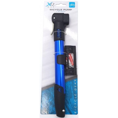POMPKA ROWEROWA MINI ALU XQMAX NIEBIESKA POMPKA ROWEROWA MINI ALU XQMAX NIEBIESKA