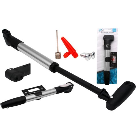 POMPKA ROWEROWA MINI ALU XQMAX SREBRNA POMPKA ROWEROWA MINI ALU XQMAX SREBRNA