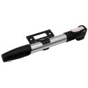 POMPKA ROWEROWA MINI ALU XQMAX SREBRNA