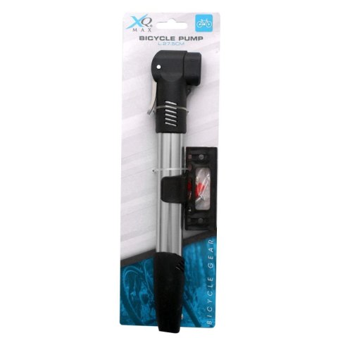 POMPKA ROWEROWA MINI ALU XQMAX SREBRNA POMPKA ROWEROWA MINI ALU XQMAX SREBRNA