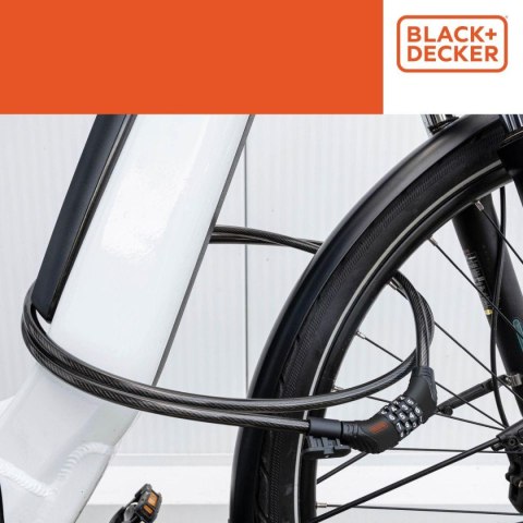 ZAPIĘCIE ROWEROWE LINKA NA SZYFR 10x900MM Z UCHWYTEM BLACK+DECKER ZAPIĘCIE ROWEROWE LINKA NA SZYFR 10x900MM Z UCHWYTEM BLACK+DECKER