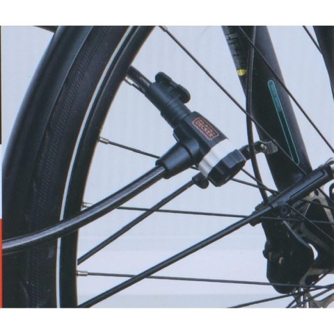 ZAPIĘCIE ROWEROWE LINKA NA ZAMEK 10x900MM Z UCHWYTEM BLACK+DECKER ZAPIĘCIE ROWEROWE LINKA NA ZAMEK 10x900MM Z UCHWYTEM BLACK+DECKER