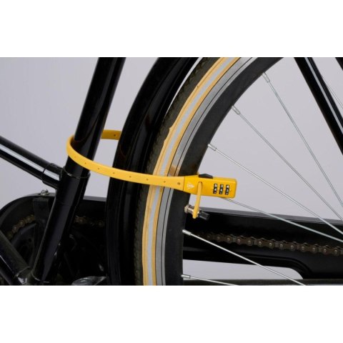 ZAPIĘCIE ROWEROWE PASEK NA SZYFR ŻÓŁTY DUNLOP ZAPIĘCIE ROWEROWE PASEK NA SZYFR ŻÓŁTY DUNLOP
