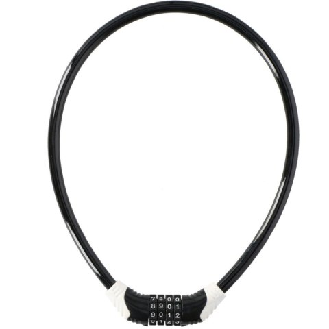 ZAPIĘCIE ROWEROWE SPIRALNE NA SZYFR 10MMx65CM DUNLOP CZARNE ZAPIĘCIE ROWEROWE SPIRALNE NA SZYFR 10MMx65CM DUNLOP CZARNE