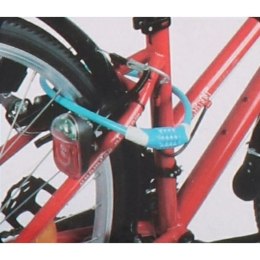 ZAPIĘCIE ROWEROWE SPIRALNE NA SZYFR 10MMx65CM DUNLOP NIEBIESKI