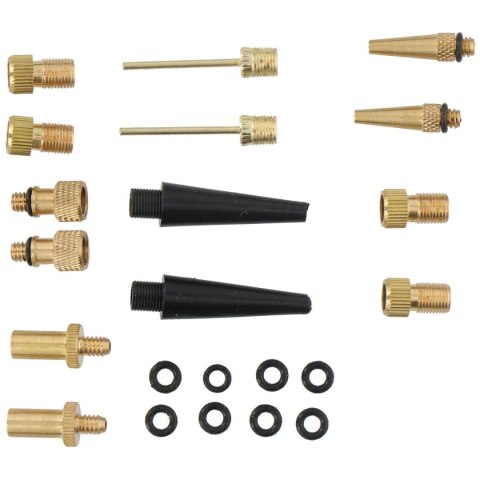 ZESTAW 14 ADAPTERÓW DO POMPEK DUNLOP ZESTAW 14 ADAPTERÓW DO POMPEK DUNLOP