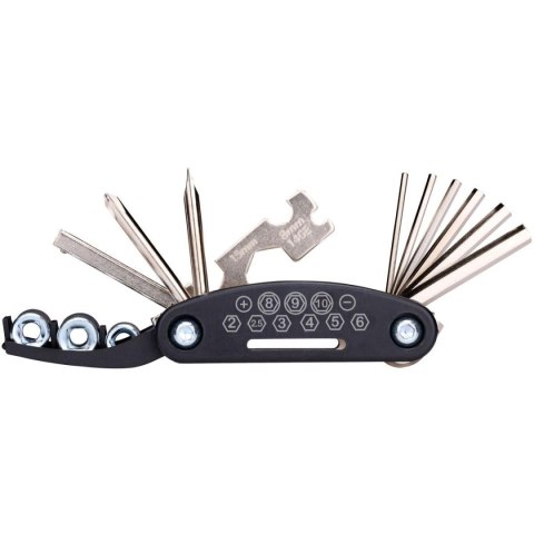 ZESTAW NARZĘDZI ROWEROWYCH 14 ELEMENTÓW W ETUI BICYCLE GEAR ZESTAW NARZĘDZI ROWEROWYCH 14 ELEMENTÓW W ETUI BICYCLE GEAR