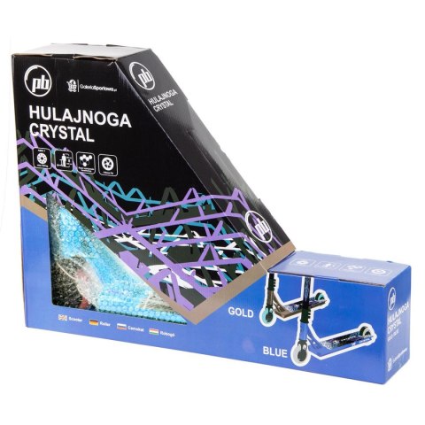 HULAJNOGA WYCZYNOWA PB STUNT 110MM CRYSTAL BLUE HULAJNOGA WYCZYNOWA PB STUNT 110MM CRYSTAL BLUE