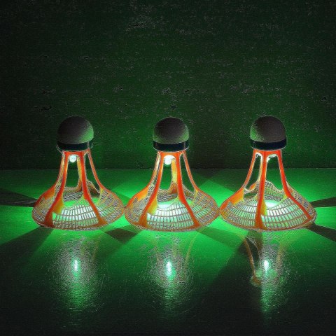 LOTKA BADMINTON AIR SHUTTER LED 3SZT ENERO PRO LOTKA BADMINTON AIR SHUTTER LED 3SZT ENERO PRO