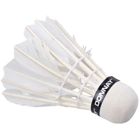 LOTKA BADMINTON Z PIÓR DONNAY 5SZT BIAŁA LOTKA BADMINTON Z PIÓR DONNAY 5SZT BIAŁA