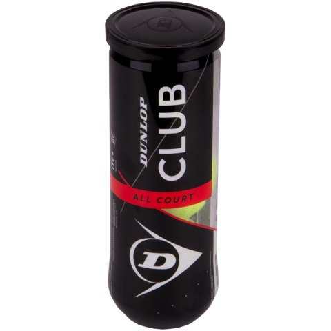 PIŁKI TENIS ZIEMNY DUNLOP CLUB KPL.3 SZT PIŁKI TENIS ZIEMNY DUNLOP CLUB KPL.3 SZT