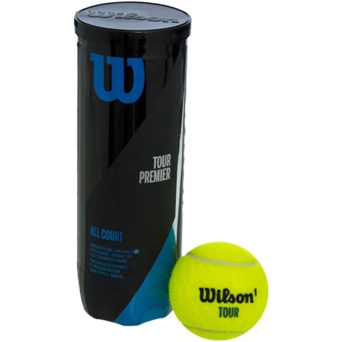 PIŁKI TENIS ZIEMNY WILSON TOUR PREMIER KPL.3 SZT PIŁKI TENIS ZIEMNY WILSON TOUR PREMIER KPL.3 SZT