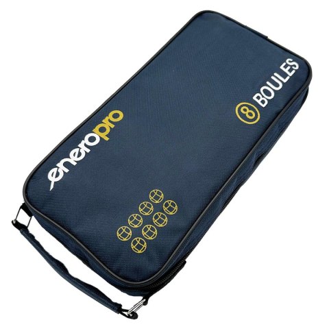 KULE DO GRY 8 SZT- BOULE PETANQUE CZARNE POKROWIEC ENERO PRO KULE DO GRY 8 SZT- BOULE PETANQUE CZARNE POKROWIEC ENERO PRO