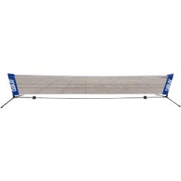 SIATKA ZE SŁUPKAMI ENERO 310X73CM 2W1 DO TENISA ZIEMNEGO, SIATKONOGI