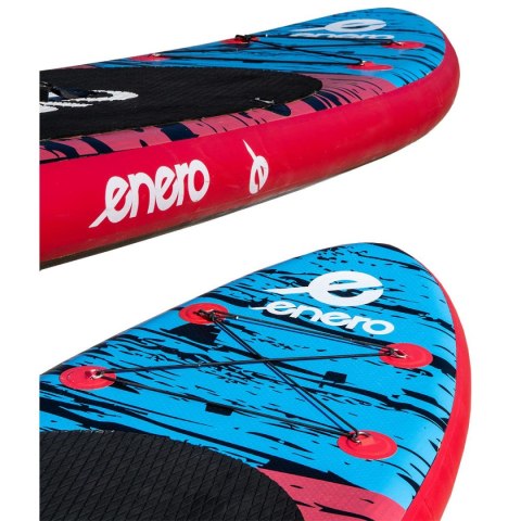 ZESTAW - DESKA SUP 135KG DMUCHANA ENERO 300x76x15CM BLACK ZESTAW - DESKA SUP 135KG DMUCHANA ENERO 300x76x15CM BLACK