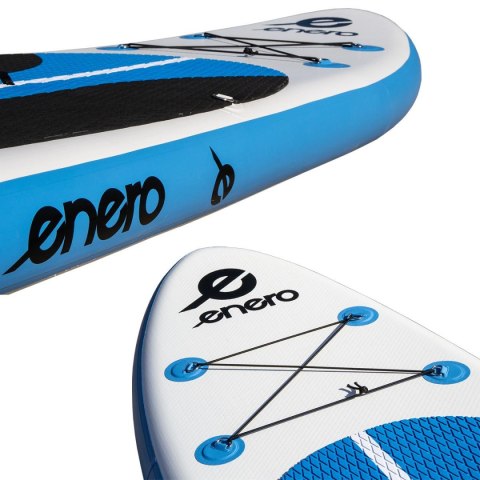 ZESTAW - DESKA SUP 135KG DMUCHANA ENERO 300x76x15CM BLUE ZESTAW - DESKA SUP 135KG DMUCHANA ENERO 300x76x15CM BLUE