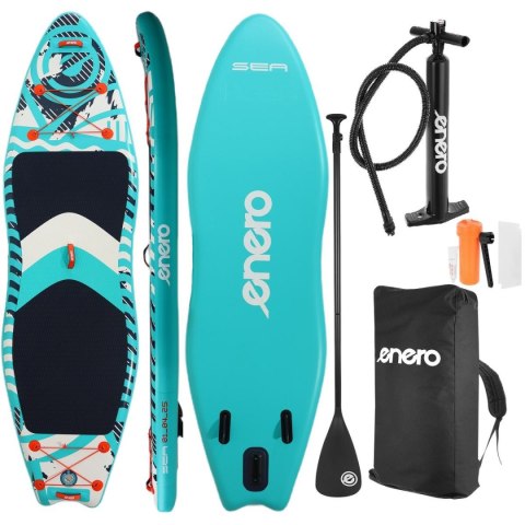 ZESTAW - DESKA SUP 140KG DMUCHANA ENERO 320x91x15CM SEA ZESTAW - DESKA SUP 140KG DMUCHANA ENERO 320x91x15CM SEA