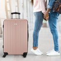 ZESTAW 2 WALIZEK 18 i 26 CALE SLAZENGER ROSE GOLD