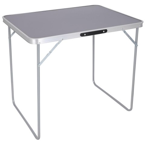 STOLIK TURYSTYCZNY SKŁADANY KEMPINGOWY 80X60X70CM SZARY STOLIK TURYSTYCZNY SKŁADANY KEMPINGOWY 80X60X70CM SZARY