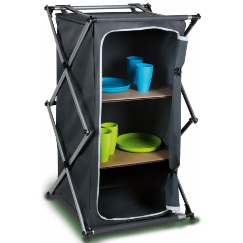 SZAFA TURYSTYCZNA SKŁADANA Z 3 PÓŁKAMI 49x53x95CM CAMP ACTIVE SZAFA TURYSTYCZNA SKŁADANA Z 3 PÓŁKAMI 49x53x95CM CAMP ACTIVE