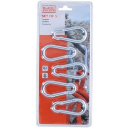KARABIŃCZYK STALOWY 5SZT BLACK + DECKER