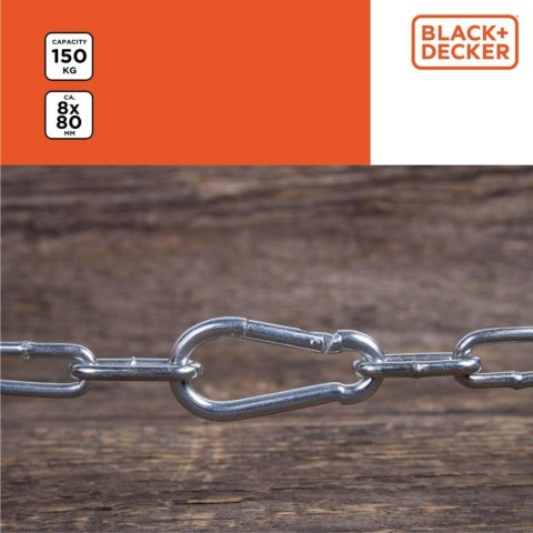 KARABIŃCZYK STALOWY 5SZT BLACK + DECKER KARABIŃCZYK STALOWY 5SZT BLACK + DECKER