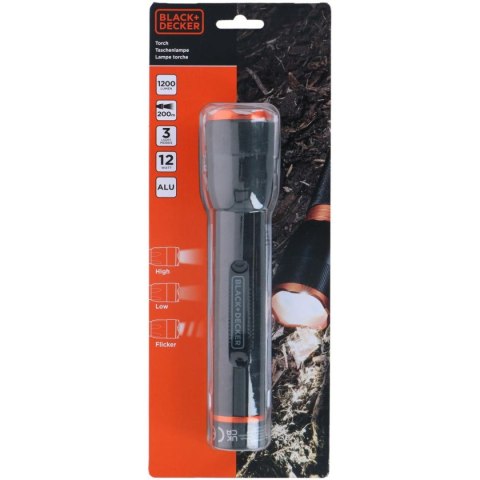 LATARKA TAKTYCZNA ALUMINIOWA 12W 1200LUMENÓW BLACK + DECKER LATARKA TAKTYCZNA ALUMINIOWA 12W 1200LUMENÓW BLACK + DECKER