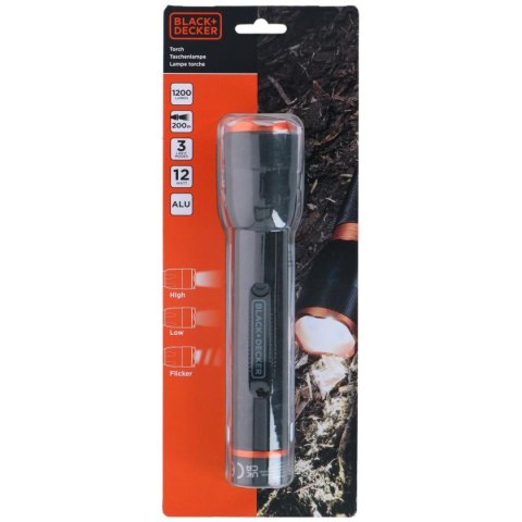 LATARKA TAKTYCZNA ALUMINIOWA 12W 1200LUMENÓW BLACK + DECKER LATARKA TAKTYCZNA ALUMINIOWA 12W 1200LUMENÓW BLACK + DECKER