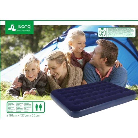 MATERAC FLOKOWANY 2-OSOBOWY 191x137x22CM 20256 MATERAC FLOKOWANY 2-OSOBOWY 191x137x22CM 20256