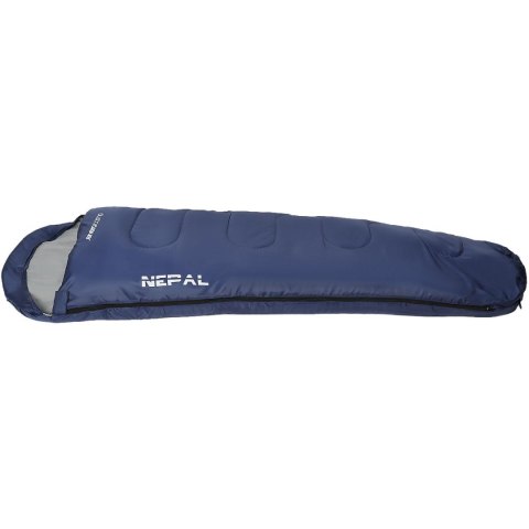 ŚPIWÓR TURYSTYCZNY NEPAL Z KOMPRESJĄ 210X80x50CM GRANATOWY ENERO CAMP ŚPIWÓR TURYSTYCZNY NEPAL Z KOMPRESJĄ 210X80x50CM GRANATOWY ENERO CAMP