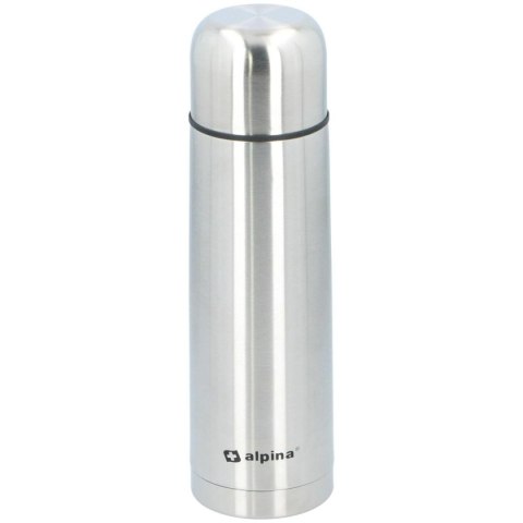 TERMOS TERMICZNY TURYSTYCZNY ALPINA 750ML SREBRNY TERMOS TERMICZNY TURYSTYCZNY ALPINA 750ML SREBRNY